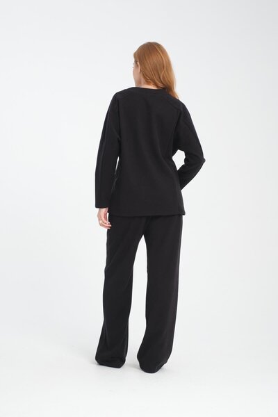 Store V-Neck Thessaloniki Fabric Women's Sweatshirt