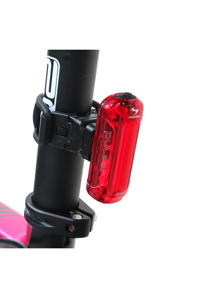 Other MOON PULSAR Rear Bike Light 25 lm AAA Battery Operated, Lasts up to 150 Hours