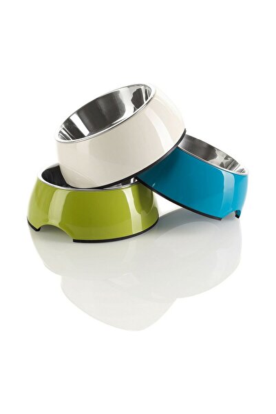 Hunter Dog Feeder Melamin Stainless steel White 350 ml (18,5 x 18,5 x 9,5 cm)