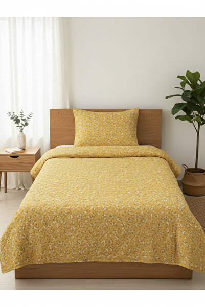 milroma Sunny Floral Patterned Children's Pique Set