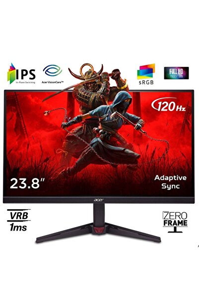 ACER Nitro VG240Y 23.8 inch Gaming Monitor 120Hz Full HD IPS 1ms VRB Adaptive Sync