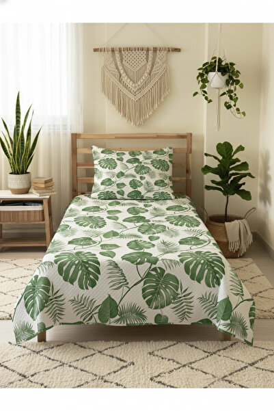 milroma Tropical Green Leaf Children's Pique