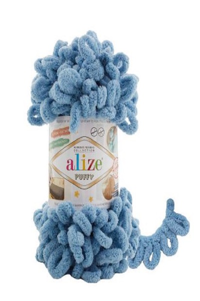 Alize Puffy Blue 1 Piece Colar: 280