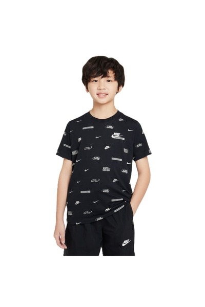 Nike Tricou K NSW TEE AOP Unisex Copii