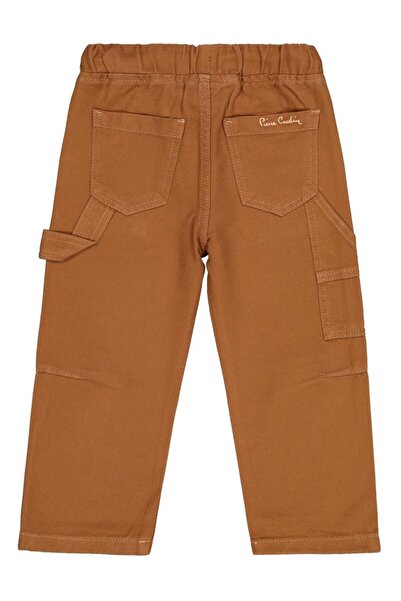 Pierre Cardin Embroidered 2-5 Year Old Pants - Brown 4-5 Years Old