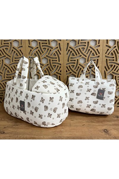Mini Chics Printed Baby Carrier Bag & Mommy Bag