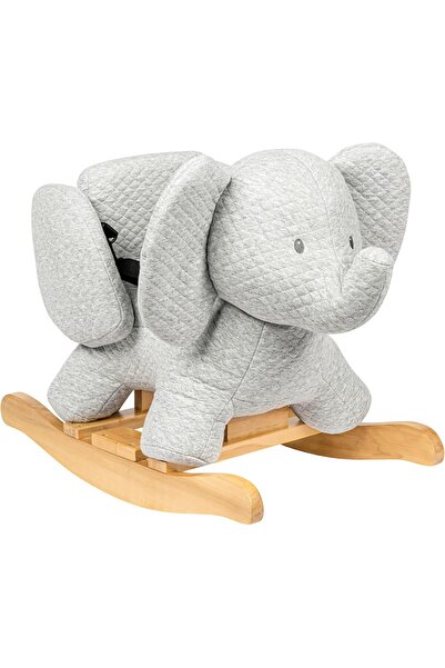 Nattou حيوان هزاز للأطفال - تيمبو الفيل، من عمر ١٠ إلى ٣٦ شهرًا، رمادي