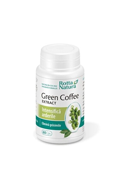 Rotta Natura Extract de cafea verde, Rotta Natura, 60 capsule