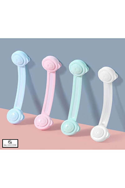 G Glixicom Set of 4 Drawer Locks for Cabinets, Refrigerators, Freezers, Washing Machines, Oven Doors, Toilet Lids