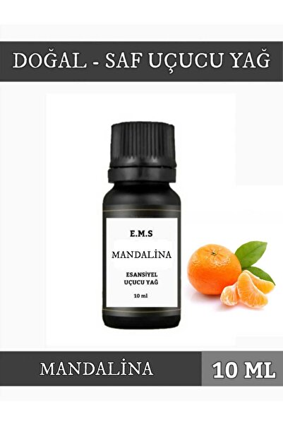 E.M.S AVM MANDALİNA Esansiyel Uçucu Yağ Buhurdanlık Yağı Difüzör Esansı Aroma...