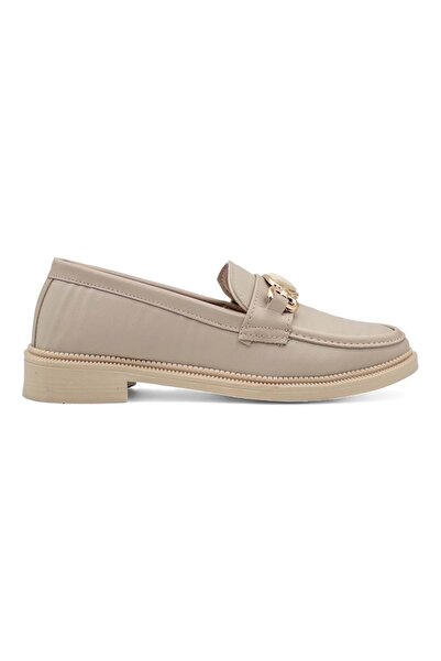 Shoes Su&Naz Women's Loafer with Buckle Detail