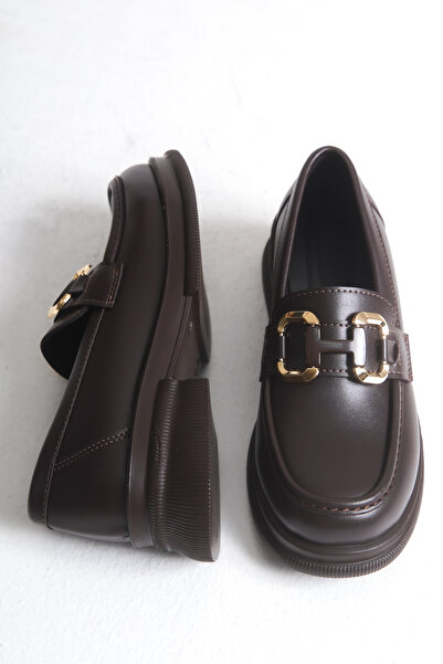 Solo Bag Del'Solera Laceless Buckle Orthopedic Sole Ergonomic Brown Casual Loafer Shoes
