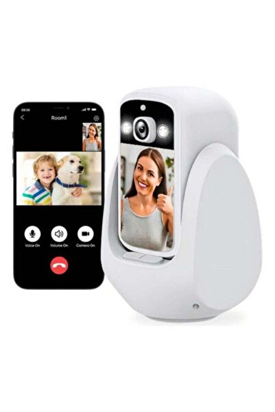 Go-Des كاميرا ذكية - مراقبة ملونة بدقة 2 ميجابكسل، مكالمات ثنائية الاتجاه وتخزين سحابي