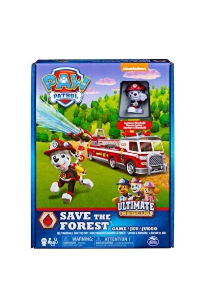 PAW PATROL Joc - Salvare supremă, Marshall salvează pădurea