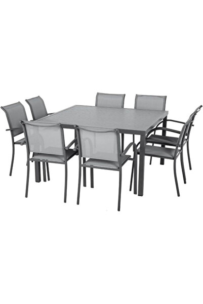 Hesperide Piazza Weather Resistant Sturdy Aluminum Square Table