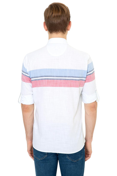 U.S. Polo Assn. Men's Red Long Sleeve Shirt