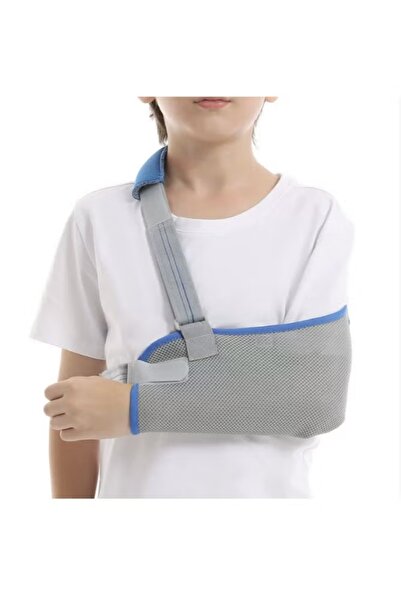 Genaric Kids Arm Sling Shoulder Immobilizer with Waist Strap Sponge Filled Design Arm
