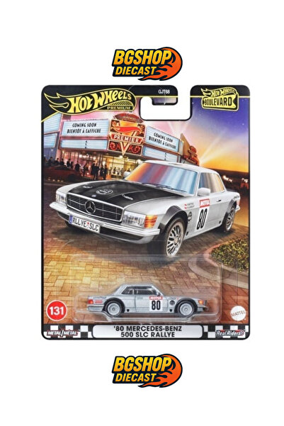 HOT WHEELS Premium Boulevard ’80 Mercedes-Benz 500 SLC Rallye