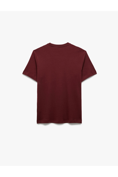Koton Regular Fit Crew Neck Cotton Tok Fabric Short Sleeve Basic T-Shirt