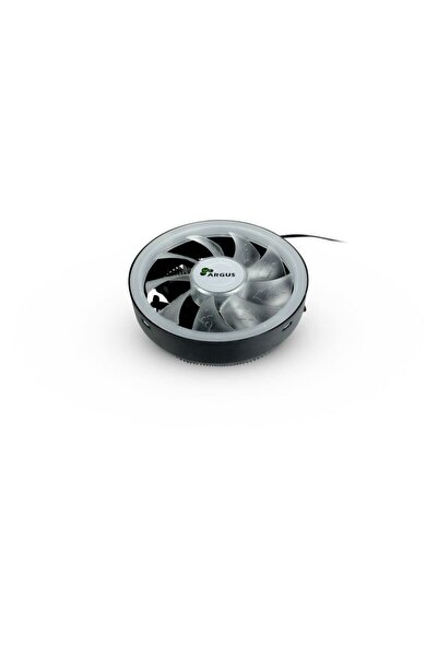 Inter-Tech Argus SU-800 CPU Cooler RGB Lighting, 1 120mm Fan, Black