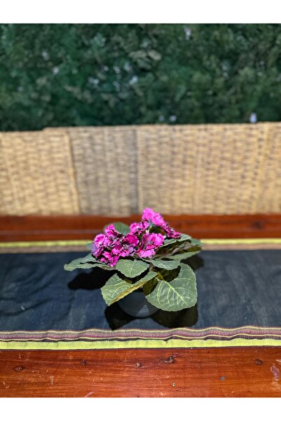 ASÇ YAPAY ÇİÇEK Afrika Menekşe Koyu Pembe