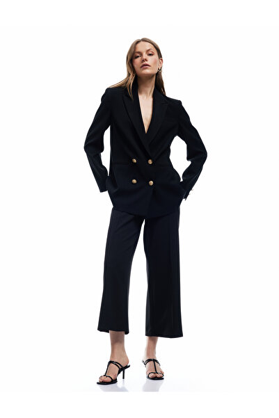 Koton بنطلون بالازو نسائي أسود