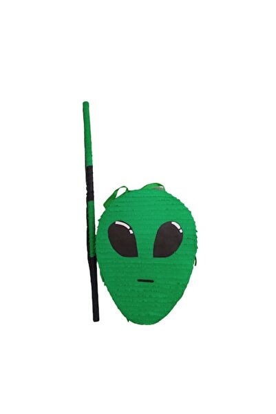 OEM Pinata cu cap de extraterestru, 45 cm, verde