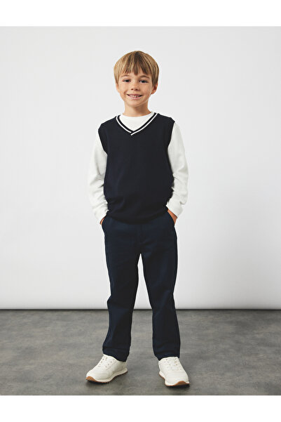 Koton Basic Ruffle Long Sleeve T-Shirt Crew Neck Cotton