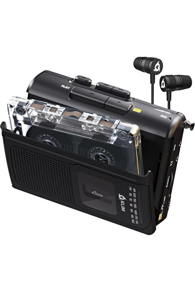 Klim Walkman K8 with AM/FM radio, built-in microphone and speaker, recording function