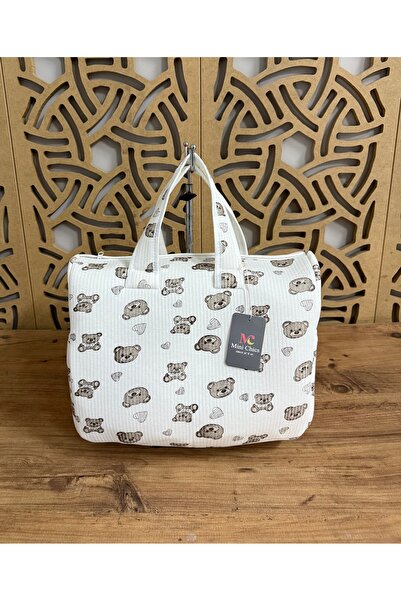 Mini Chics Printed Baby Carrier Bag & Mommy Bag
