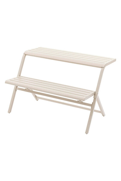 Hesperide Drilia 2-Seater Epoxy-Treated Steel Balcony Bench