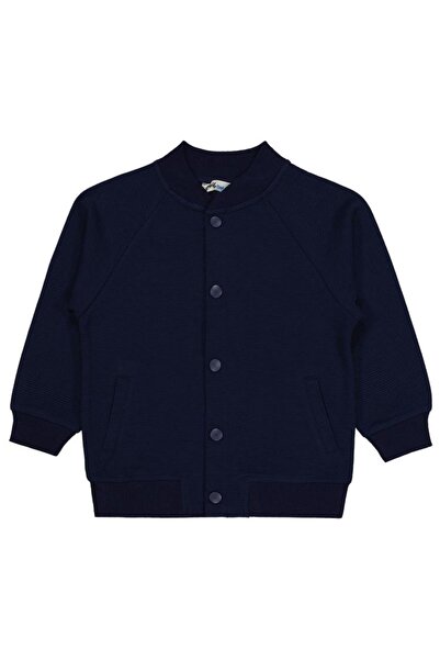 Civil Boys Ottoman College Cardigan 2-5 Years Old Cardigan - Navy Blue3-4 Years Old