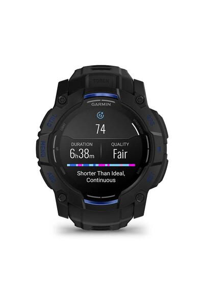 Garmin Instinct 3 - 50 mm AMOLED Siyah Mavi