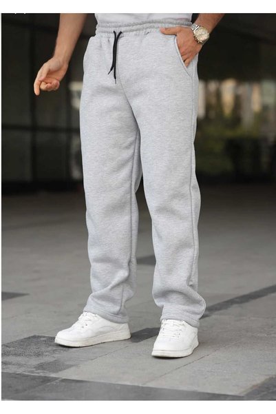 modlux Double Black Gray Bol Sweatpants