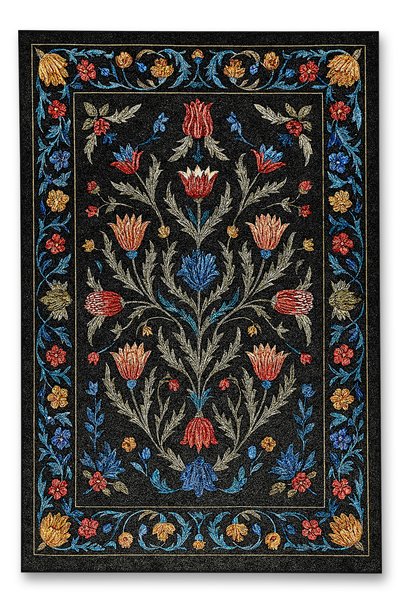Rugs Modern Halı سجادة ديكور حديثة منسوجة بنمط زهور من موسو mosso1366