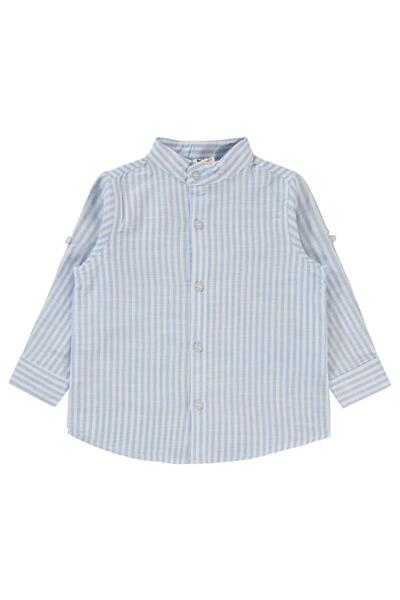 Civil Baby Striped 6-18 Months Shirt - Blue 18-24 Months