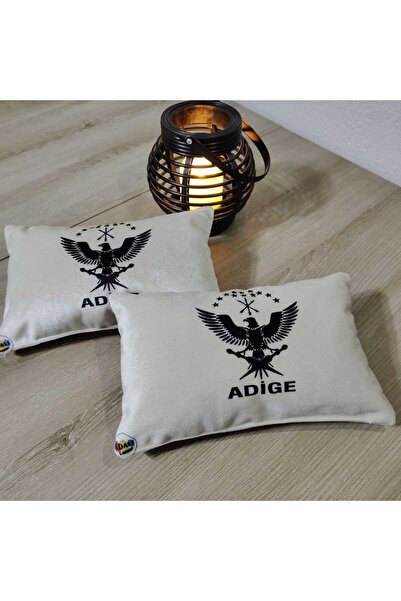 Butik 1 Pair of Adyaga Eagle Logo Car Neck Pillows Baby Face Fabric