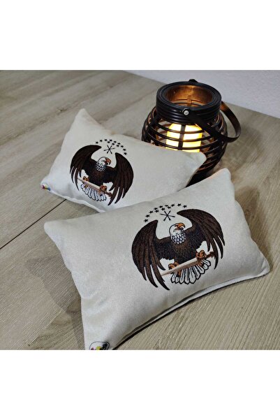 Butik Adige Kamali Eagle Logo Car Neck Pillow, Car Neck Pillow, Baby Face Fabric