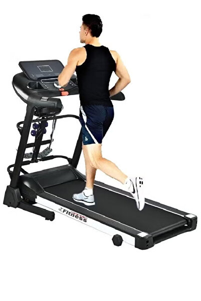 Fitness World Upgraded 130kg 4.0HP Foldable Electric Treadmill with Massager and Wheels for Easy Mobility