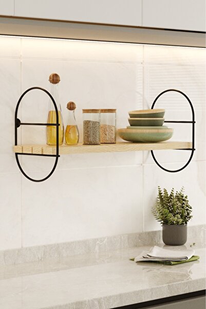 Bino Mutfak Rafı Baharatlık Organizer Düzenleyici Duvar Rafı Baharat Rafı Met...