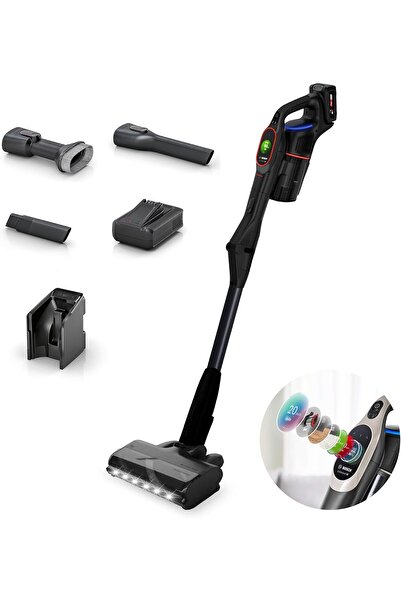 Bosch Unlimited 10 ProPower Cordless Vacuum, 100min Runtime, MicroClean & 6 Modes - BCS1051GB Black