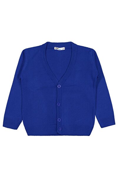 Civil Boys Basic Knitwear 2-5 Years Old Cardigan - Blue5-6 Years Old