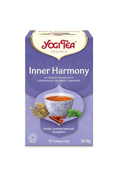 Yogi Tea Ceai Inner Harmony, Ceai Yogi, Organic, 17 pliculețe de ceai, 30.6 g