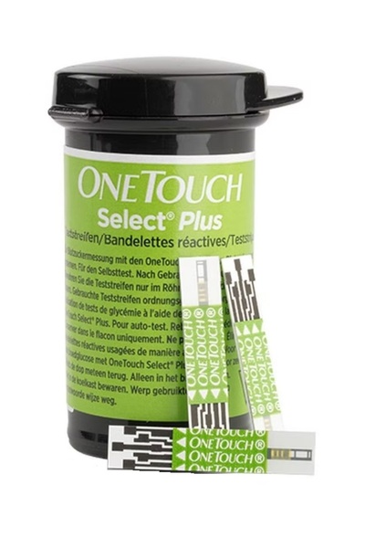 onetouch 2-pack of One Touch Select Plus Blood Glucose Test Strips, 50 strips each
