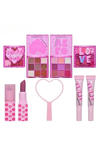 kevin coco Set de Machiaj, KEVIN & COCO, 22 Culori, Model Lalele, Multicolor