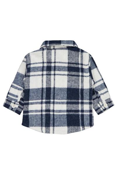 Civil Baby Lumberjack 6-18 Months Shirt - Navy Blue18-24 Months