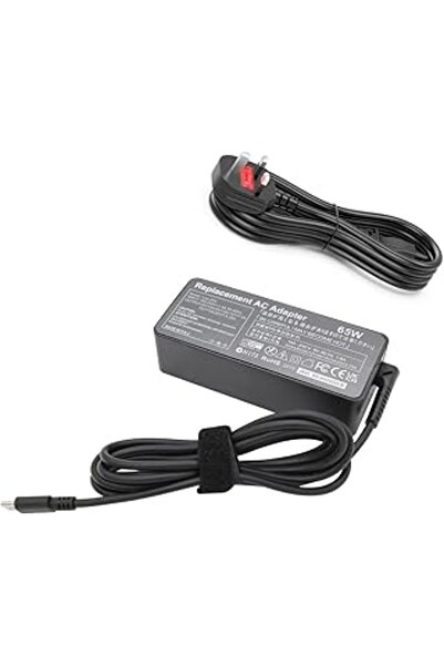 007 شاحن LZUMWS USB-C (65 واط) متوافق مع Lenovo ThinkPad