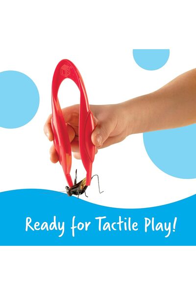 Learning Resources Easy Grip Tweezers LER1963, Set of 12