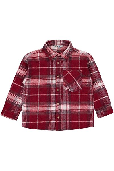 Civil Boys Chıcago Printed 6-9 Years Old Shirt - Red 9-10 Years Old