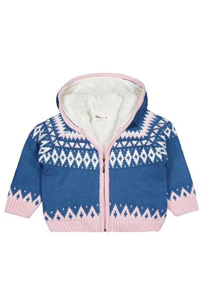 Civil Girls Ethnic Patterned Cardigan for Ages 2-5 - Green 5-6 Years Old